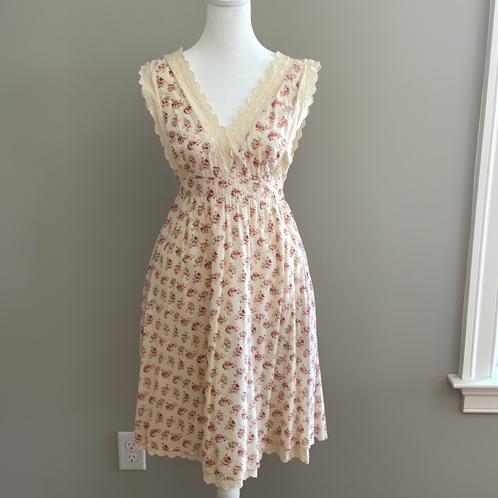 Anthropologie Maeve Floral Dress